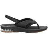 Reef Little Fanning Jongens Slippers - Black/Silver - Maat 21.22