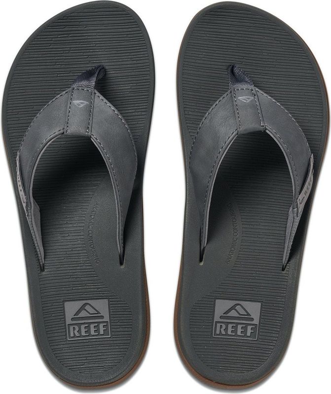 Reef Santa Anagrey Heren Slippers - Grijs