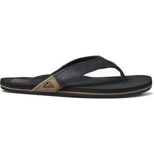 Reef Newportblack Heren Slippers - Zwart