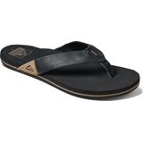 REEF - Fanning - Teenslipper - Zwart - 43 EU - Voetboogondersteuning - Duurzame Zool