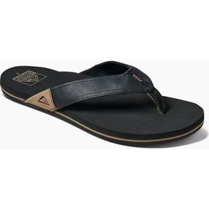 Reef Newportblack Heren Slippers - Zwart - Maat 44