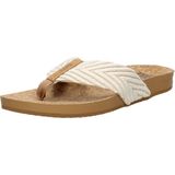 Reef Cushion Breezecloud Dames Slippers - Cognac Wit