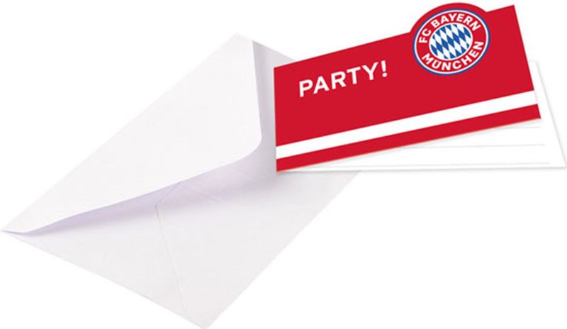 Fc Bayern MŸnchen Uitnodigingen Party!