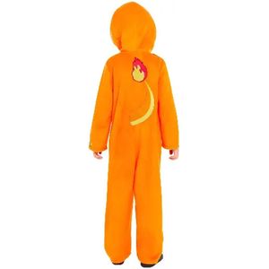 Pokemon - Charmander Jumpsuit voor Kinderen met Capuchon en Staart