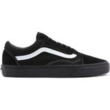 Vans, Old Skool Suede Canvas Sneakers Zwart, Heren, Maat:46 EU