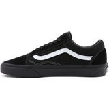 Vans, Old Skool Suede Canvas Sneakers Zwart, Heren, Maat:46 EU