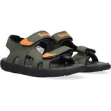 Timberland - Perkins Row 2-Strap - Sandaal - Dark Green w Orange - Synthetisch