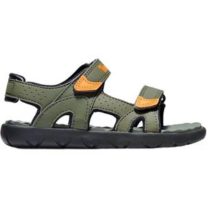 Timberland - Perkins Row 2-Strap - Sandaal - Dark Green w Orange - Synthetisch