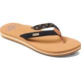 Reef - Sigture Cushion Sands - Teenslippers - Zwart - Synthetisch - 100% Gerecycled Polyethyleen