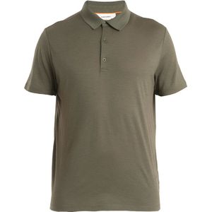 Icebreaker - Merino 150 Tech Lite III SS - Poloshirt - Loden - 100% Merinowol