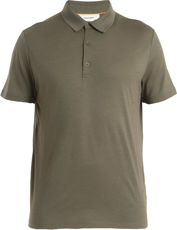 Icebreaker - Merino 150 Tech Lite III SS - Poloshirt - Loden - 100% Merinowol
