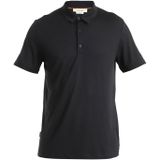 Icebreaker Merino 150 Tech Lite Iii Korte Mouw Poloshirt Zwart XS Man