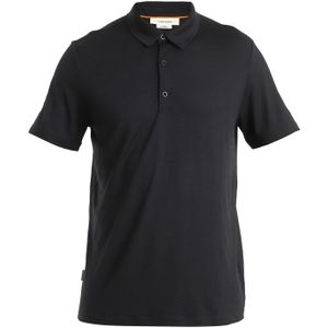 Icebreaker Merino 150 Tech Lite Iii Korte Mouw Poloshirt Zwart XS Man