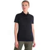 Icebreaker Merino 150 Tech Lite Iii Korte Mouw Poloshirt Zwart XS Vrouw