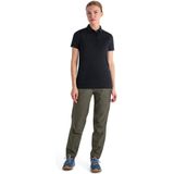 Icebreaker Merino 150 Tech Lite Iii Korte Mouw Poloshirt Zwart XS Vrouw