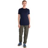 Icebreaker Merino 150 Tech Lite Iii T-shirt Met Korte Mouwen Blauw XS Vrouw