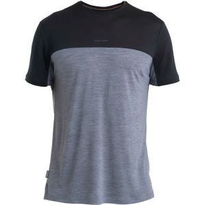 Icebreaker - Merino 125 Cool-Lite Sphere III SS T-Shirt - Graphite Heather - Katoen