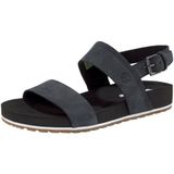 Timberland Women Malibu Waves 2Band Sandal Black Nubuck-Schoenmaat 42