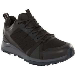 The North Face - Dames Litewave Fastpack II waterdichte wandelschoenen - TNF Black/Ebony Grey - 41 EU