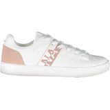 Polyester Sneaker Met Contrasterende Details En Logo