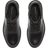 Veterlaarsjes - Effen - Leer - Blokhak - Snoersluiting