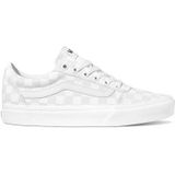 VANS Ward Checkerboard sneakers wit/lichtgrijs