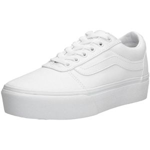 Vans, Van Ward Platform Sneakers Wit, Dames, Maat:38 EU