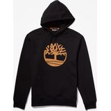 Timberland - Tree Logo Hoodie - Zwart - 85% Katoen, 15% Polyester