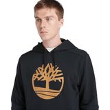 Timberland - Tree Logo Hoodie - Zwart - 85% Katoen, 15% Polyester