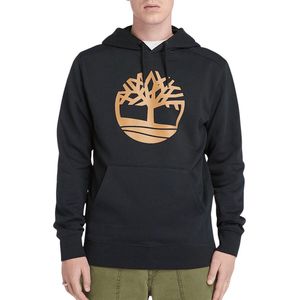 Timberland - Tree Logo Hoodie - Zwart - 85% Katoen, 15% Polyester
