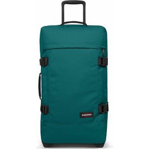 EASTPAK - TRANVERZ M - Suitcase, 67 x 35.5 x 30, 78 L, Peacock Green (Green)