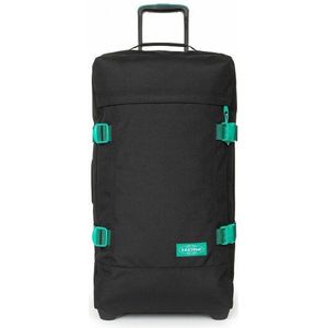 Eastpak TRANVERZ L koffer, 79 x 40 x 33 cm, 121 l, Contrast Stripe Zwart, Bagage