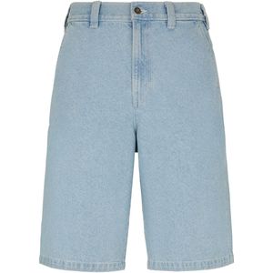 Dickies - Korte Broek - Denim - 100% Katoen - Relaxte Pasvorm