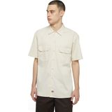Dickies Beige Werkoverhemd - Korte Mouwen - Gerecycled Polyester