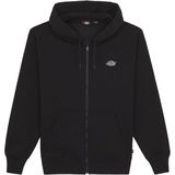 Dickies Summerdale Zip Through Sweatshirt Zwart Man