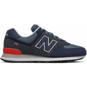 Sneakers ML574 NEW BALANCE. Leer materiaal. Maten 45. Blauw kleur