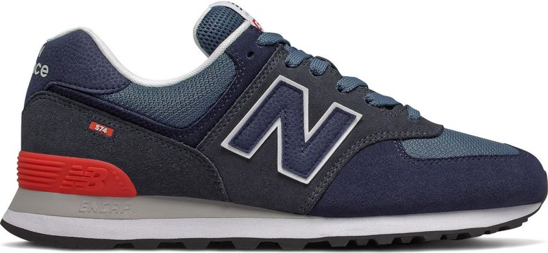 New Balance ML 574 Sneaker für Herren, blau, Gr. 41 ½ EU / 8 UK
