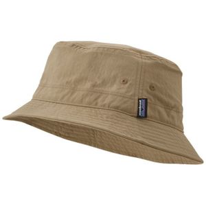 Vissershoed Patagonia Unisex Wavefarer Bucket Hat Mojave Khaki-L