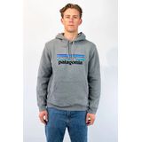 Patagonia P-6 Logo Uprisal Casual Sweater Heren Antraciet
