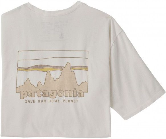 Patagonia - 73 Skyline Organic T-Shirt - Grijs - Katoen