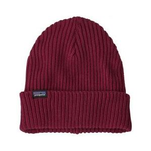 Patagonia Fishermans Rolled Beanie Muts Wax Red ALL