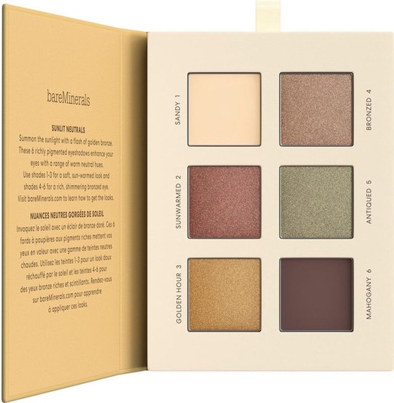 bareMinerals Mineralist Eyeshadow Palette Sets & paletten 7.8 g SUNLIT
