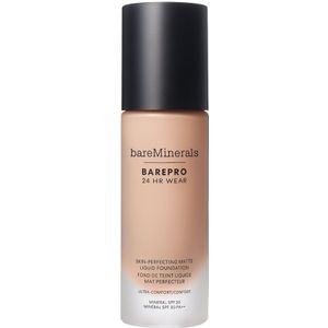 bareMinerals - BAREPRO® 24HR Wear Skin-Perfecting Matte Liquid Foundation - Light 25 - 30 ml - SPF 20