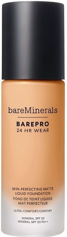 bareMinerals - BAREPRO® 24HR Wear Skin-Perfecting Matte Liquid Foundation - Medium - 30 ml - SPF 20