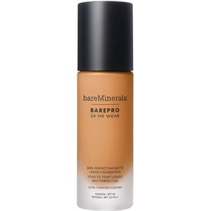 bareMinerals - BAREPRO® 24HR Wear Skin-Perfecting Matte Liquid Foundation - Medium Deep - 30 ml - SPF 20