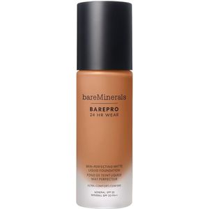 bareMinerals - BAREPRO® 24HR Wear Skin-Perfecting Matte Liquid Foundation - Medium Deep - 30 ml - SPF 20