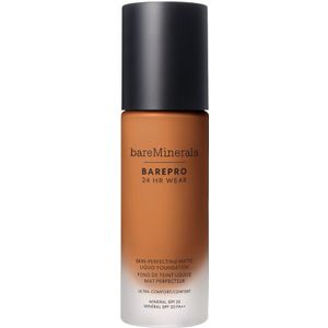 bareMinerals Gezichts make-up Foundation BAREPRO® 24HR Wear Skin-Perfecting Matte Liquid Foundation Mineral SPF 20 Medium Deep 46 Warm 30 ml (€ 994,33 / 1 l)