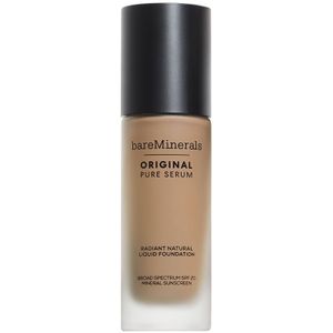 bareMinerals Original Pure Serum Radiant Natural Liquid Foundation Mineral SPF20 30ml (Various Shades) - Medium Cool 3.5