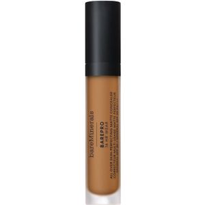 bareMinerals BarePro 16 HR Wear All Over Skin-Perfecting Matte Concealer Mineral SPF 25 Pa+++ Concealer, Medium Deep 400 Neutral, 8 ml