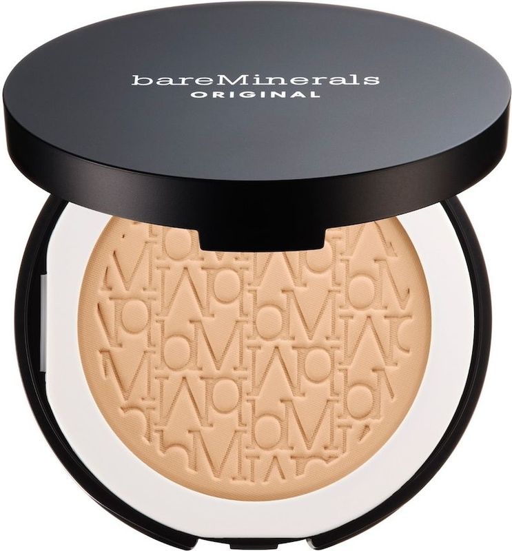bareMinerals - Original Pressed Powder Foundation - Geperst Poeder - Golden Medium - 8 g - SPF 15